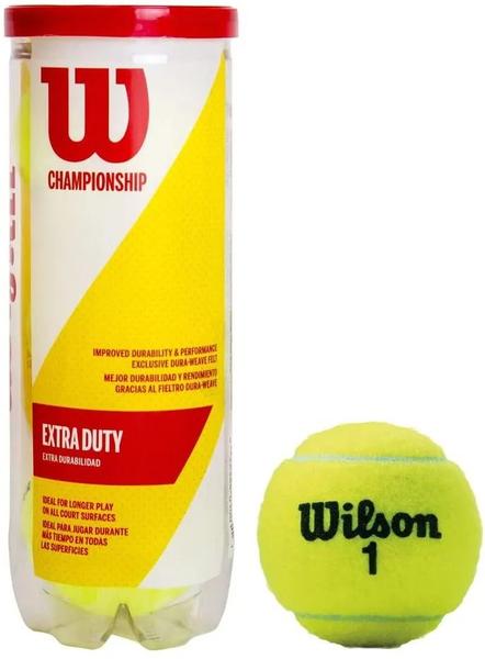 Imagem de Bola de Tênis Wilson Championship Extra Duty  Pack com 6 tubos