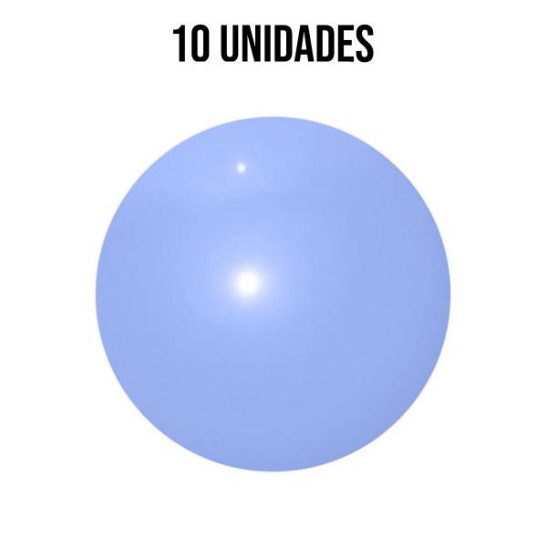 Imagem de Bola de Vinil Lisa Lilás  - 14 Polegadas - 10 Unidades