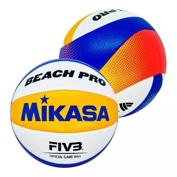 Imagem de Bola de Volei de Praia Oficial Beach Volley Mikasa BV 550C