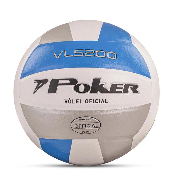 Imagem de Bola de volei dequadra semi profissional poker vls 2000