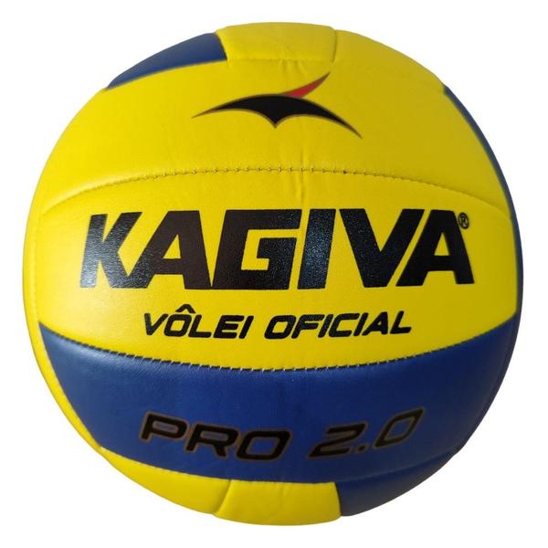 Imagem de Bola de Vôlei Kagiva 2.0 - Amarelo+Azul