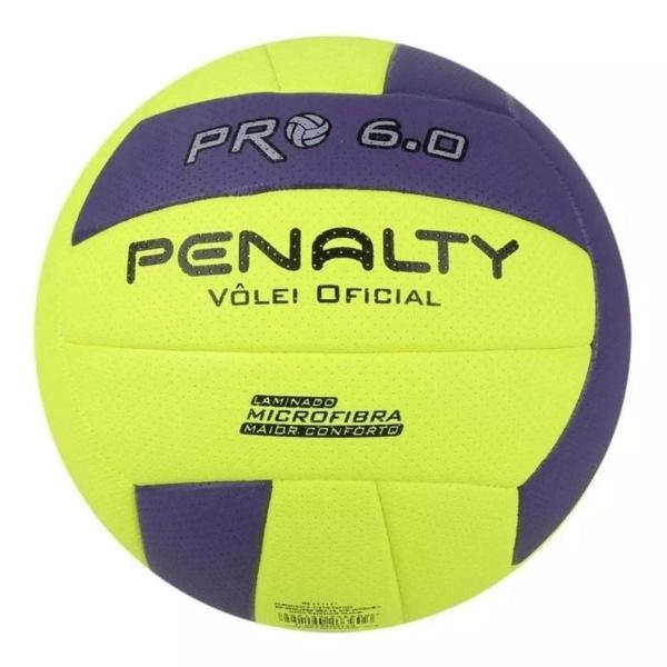 Imagem de Bola de Vôlei Penalty 6.0 Pro X Kit 02 Unidades