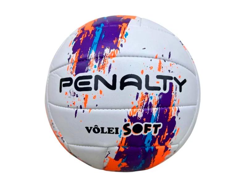 Imagem de Bola de Vôlei Penalty Soft Laranja