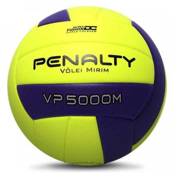 Imagem de Bola De Vôlei Penalty Vp 5000M Mirim X Amarela E Roxa