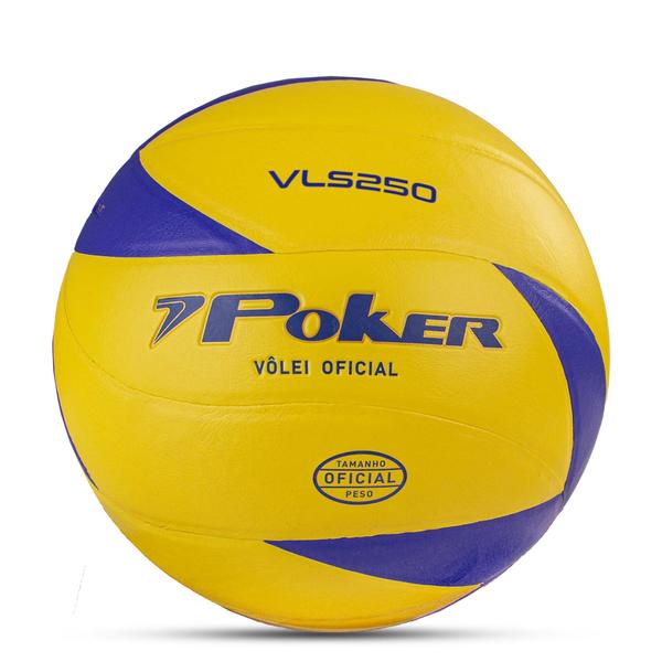 Imagem de Bola de Volei Poker Semi Profissional VLS 250 05841AAU