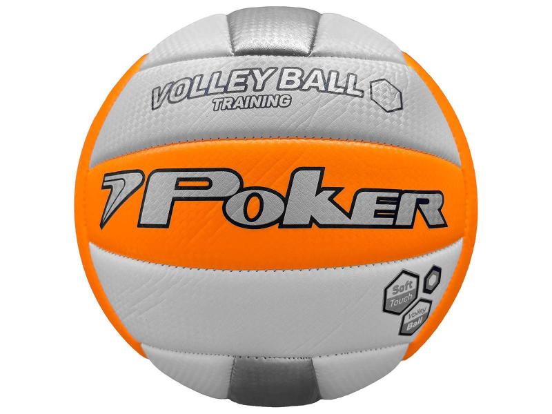 Imagem de Bola De Volei Poker Training Ii Pvc - Laranja