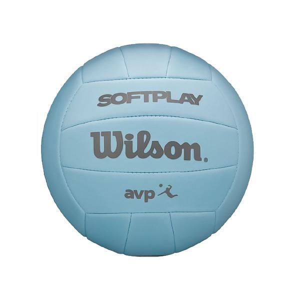 Imagem de Bola de Vôlei Voleibol Soft Play AVP 18 Painéis Esporte Praia Quadra Wilson