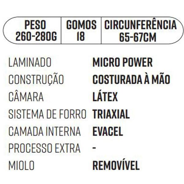 Imagem de Bola de Vôlei VP 2000 X Amarela, Roxa e Preta