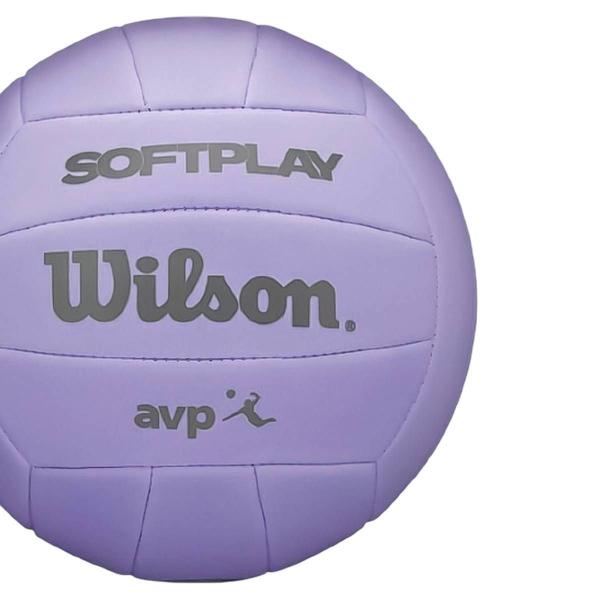 Imagem de Bola de Vôlei  Wilson Soft Play Avp Roxa - WV40