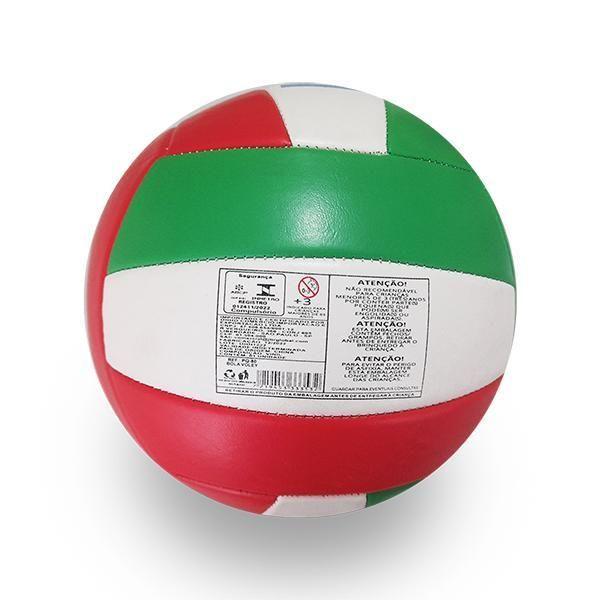 Imagem de Bola De Voleibol Kasgol Oficial Verde Vermelho E Branco