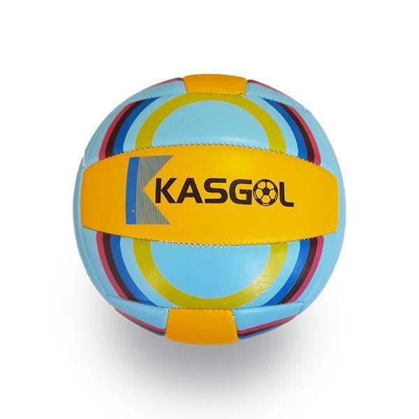 Imagem de Bola De Voleibol ul E Amarelo Tamanho Oficial Quadra/Praia