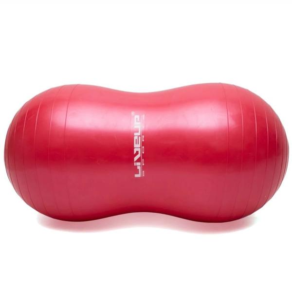 Imagem de Bola Feijao para Pilates Vermelha 100 X 50 Cm Liveup  Liveup Sports 