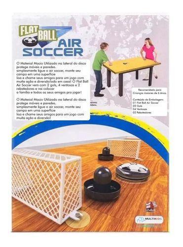 Imagem de Bola Flat Ball Air Soccer Multikids Futebol De Mesa Br373