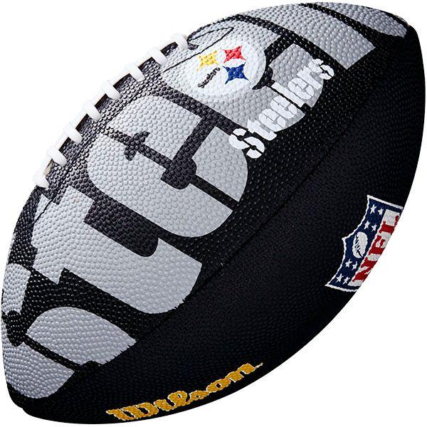 Imagem de Bola Futebol Americano Wilson NFL Logo Jr PITTSBURGH STEELERS