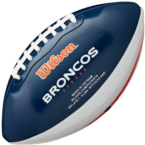 Imagem de Bola Futebol Americano Wilson NFL Peewee Team DENVER BRONCOS