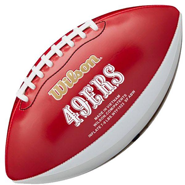 Imagem de Bola Futebol Americano Wilson NFL Peewee Team SAN FRANCISCO 49ERS