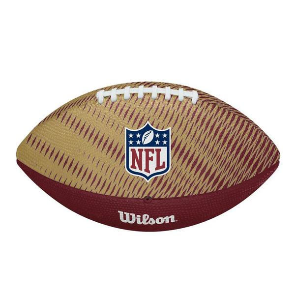 Imagem de Bola Futebol Americano Wilson NFL San Francisco 49ers Tailgate Jr