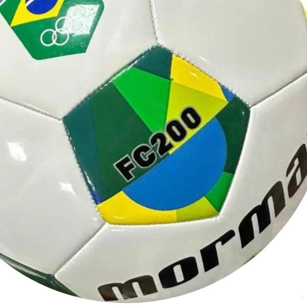 Imagem de Bola Futebol Campo Oficial Mormaii FC200 Time Brasil 2024