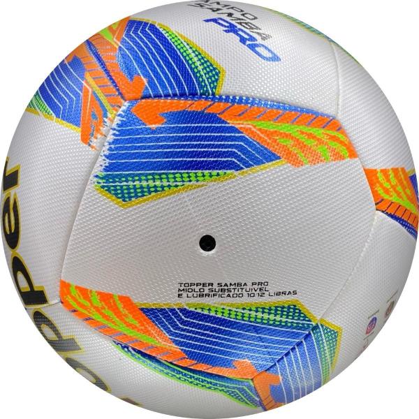 Imagem de Bola Futebol Campo Samba Velocity Pro 2024 Pu High Topper