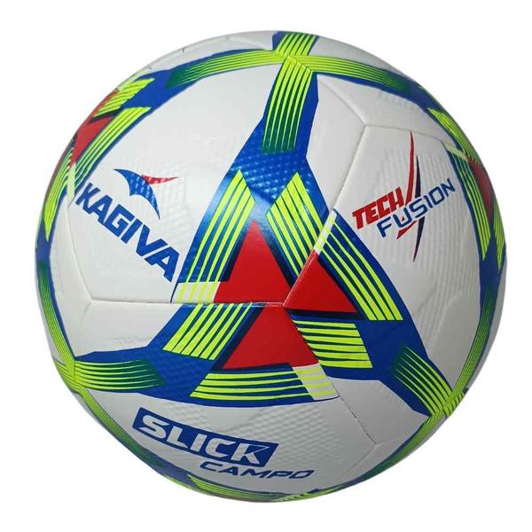 Imagem de Bola Futebol de Campo Kagiva Slick TechFusion + Bomba de Ar