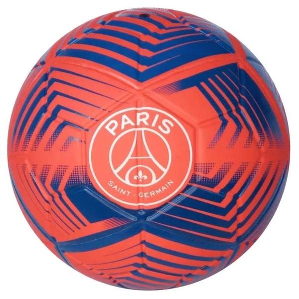 Imagem de Bola futebol de campo n5 paris saint germain azul e vermelha maccabi