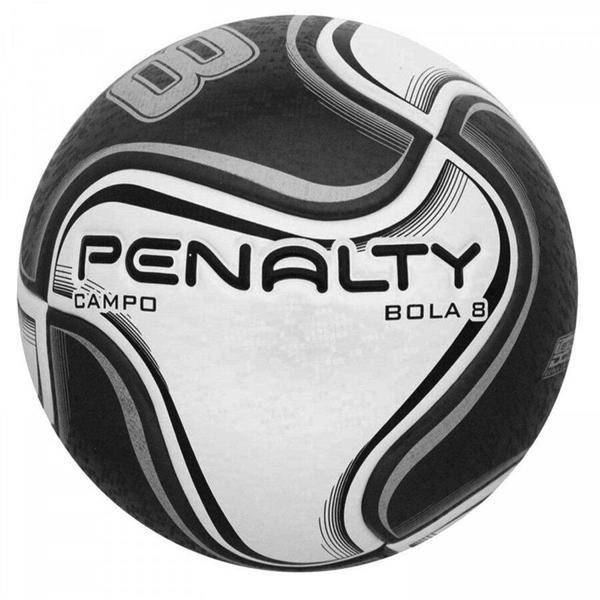 Imagem de Bola Futebol de Campo Penalty 8X Preta - 5212