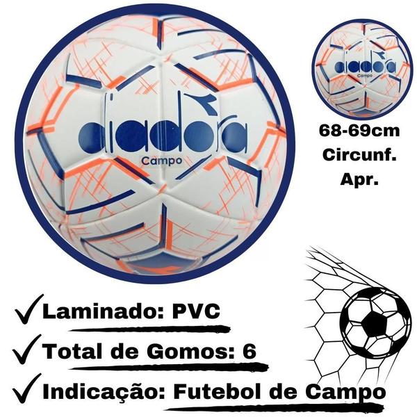 Imagem de Bola Futebol De Campo Recreativa Pvc Coloring Park Diadora