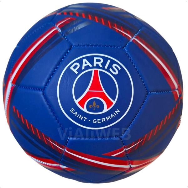 Imagem de Bola futebol estadios psg oficial azul vermelho branco