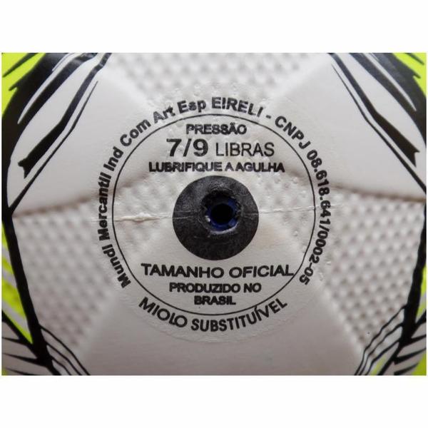 Imagem de Bola Futebol Futsal Topper Slick Oficial + Inflador