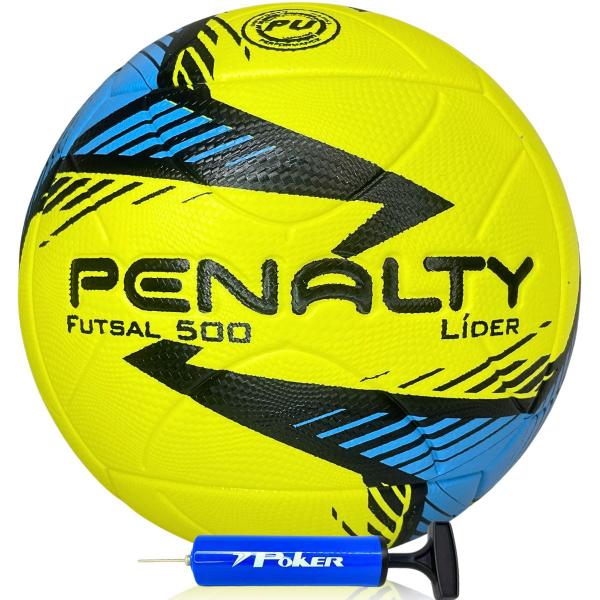 Imagem de Bola Futsal 500 Penalty Lider Oficial Quadra Indoor Pro