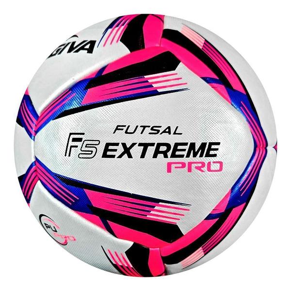 Imagem de Bola Futsal Kagiva F5 Extreme Pró Futebol Oficial Rosa