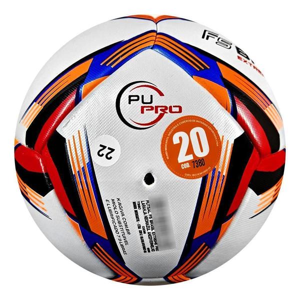 Imagem de Bola Futsal Kagiva F5 Extreme Pró Oficial Laranja E Inflador