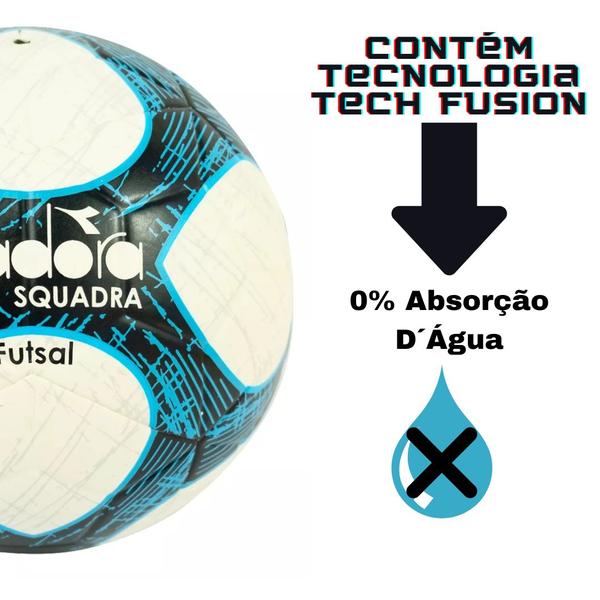 Imagem de Bola Futsal Oficial Diadora Squadra