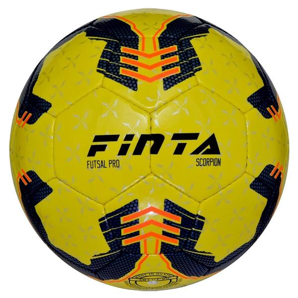 Imagem de Bola Futsal Oficial Scorpion PVC Costurada Finta