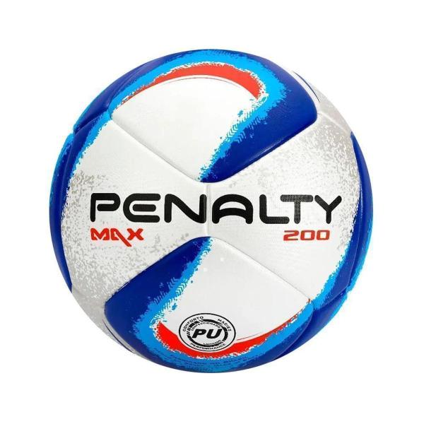 Imagem de Bola Futsal Penalty Max 200 Juvenil XXIV - Branco e Azul