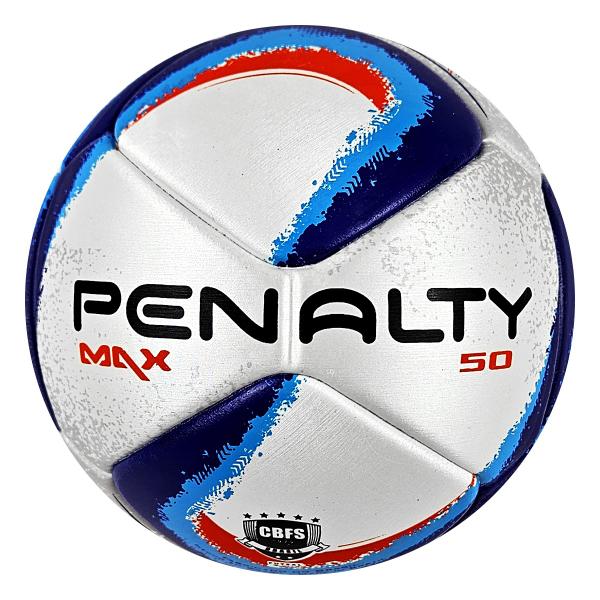 Imagem de Bola Futsal Penalty Max 50 SUB 7 Profissional Selo CBFS Mais Inflador