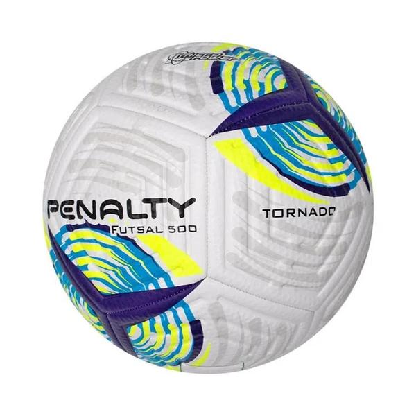 Imagem de Bola Futsal Penalty Tornado XXII - Branco+Azul