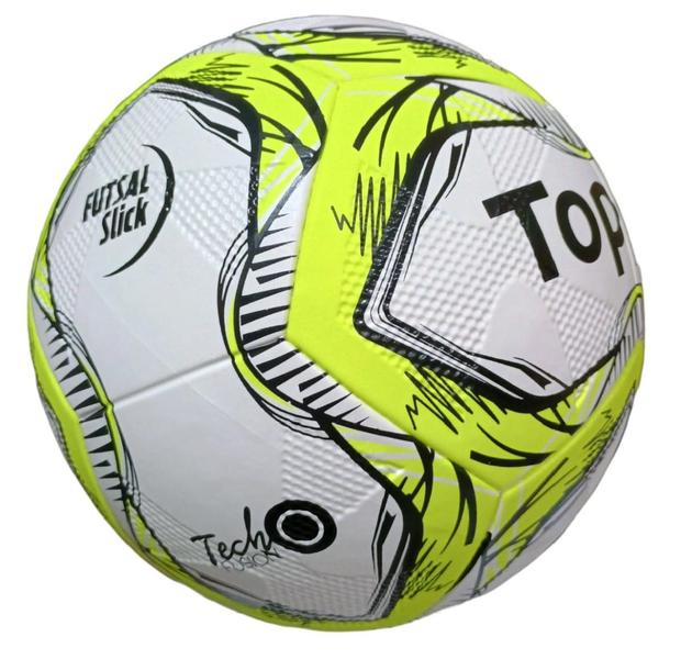 Imagem de Bola Futsal Topper Slick Amarela + Bomba De Ar