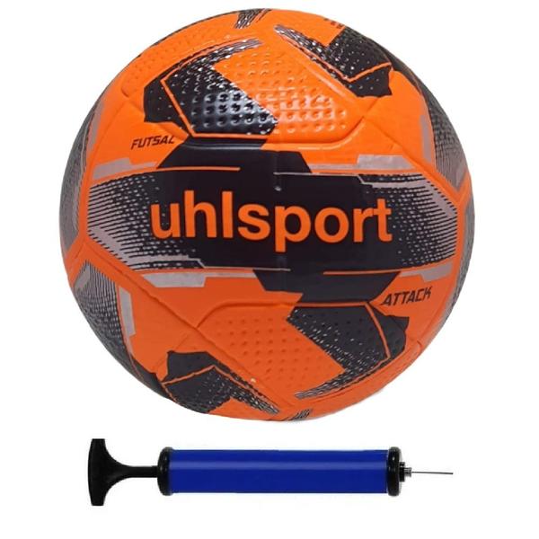 Imagem de Bola Futsal Uhlsport Attack + Bomba de Ar