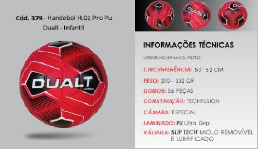 Imagem de Bola handebol dualt h1 pro infantil