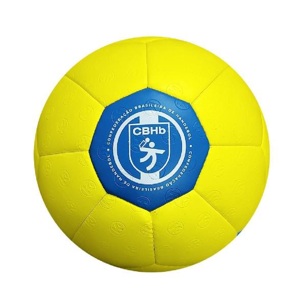 Imagem de Bola Handebol Kempa Spectrum Synergy Plus Tam 2 Amarelo/ul