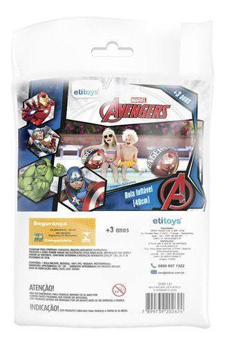 Imagem de Bola Inflável 3d Piscina Praia Campo Avengers Vingadores