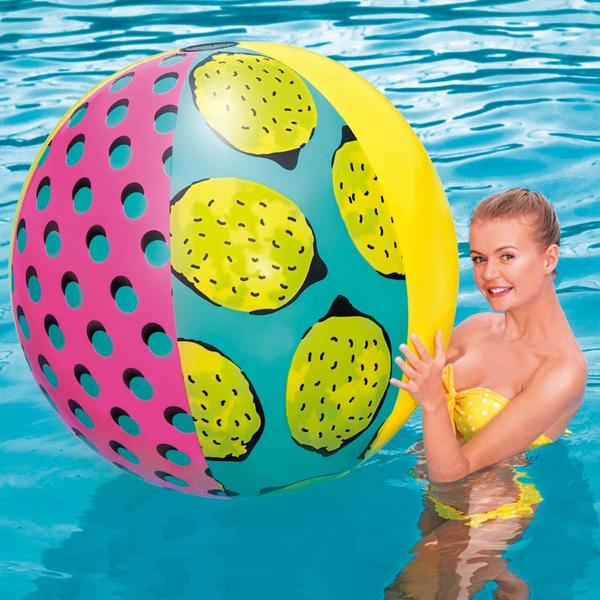 Bola Inflável Retrô Mor Imagem de Bola Inflável Retrô Mor