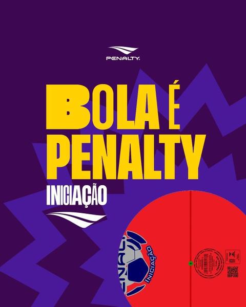 Imagem de Bola Iniciação Penalty T08 Amarelo - Infantil Amarelo