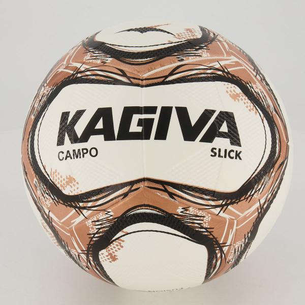 Imagem de Bola Kagiva Slick Campo Branca e Marrom