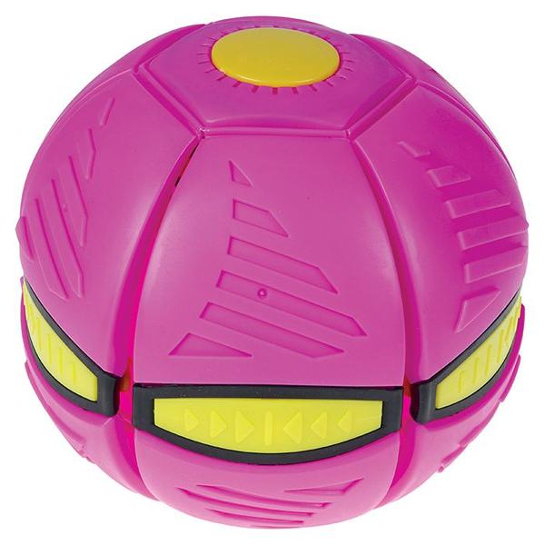 Bola Mágica Com Luz de Led Maluca 16cm Voadora Vira Disco Ufo - Art Brink Imagem de Bola Mágica Com Luz de Led Maluca 16cm Voadora Vira Disco Ufo