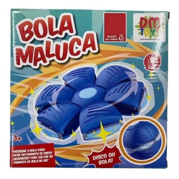 Imagem de Bola Maluca Divertida Abre e fecha Azul com Luzes de LED