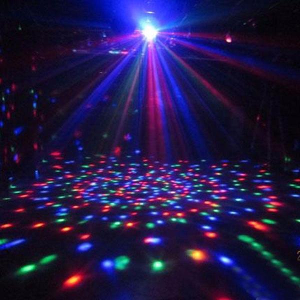 Imagem de Bola Maluca Rgb Led Para Dj Iluminação Laser Festas Balada