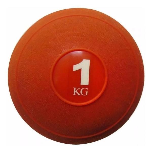 Imagem de Bola Medicine Magussy Borracha 1Kg Laranja