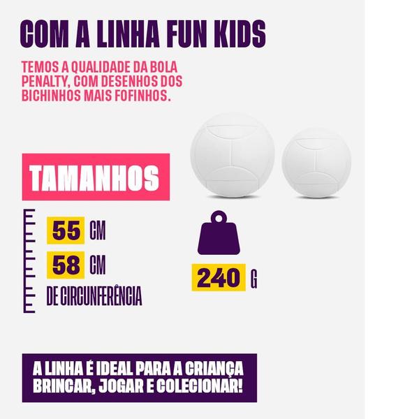 Imagem de Bola Mini Infantil Airbility Penalty Fun Kids Xxiii